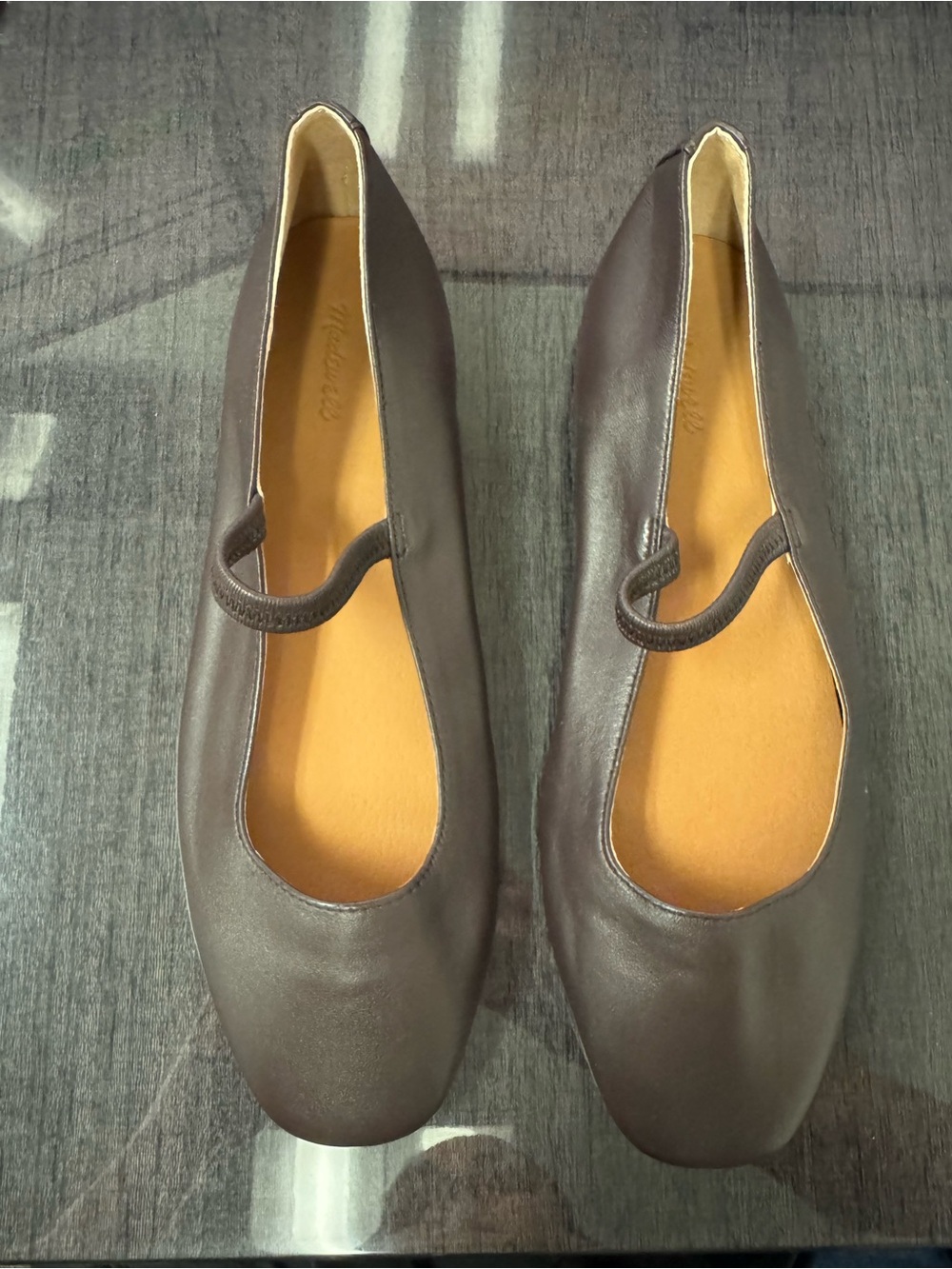 Madewell Greta Dark Brown Flats